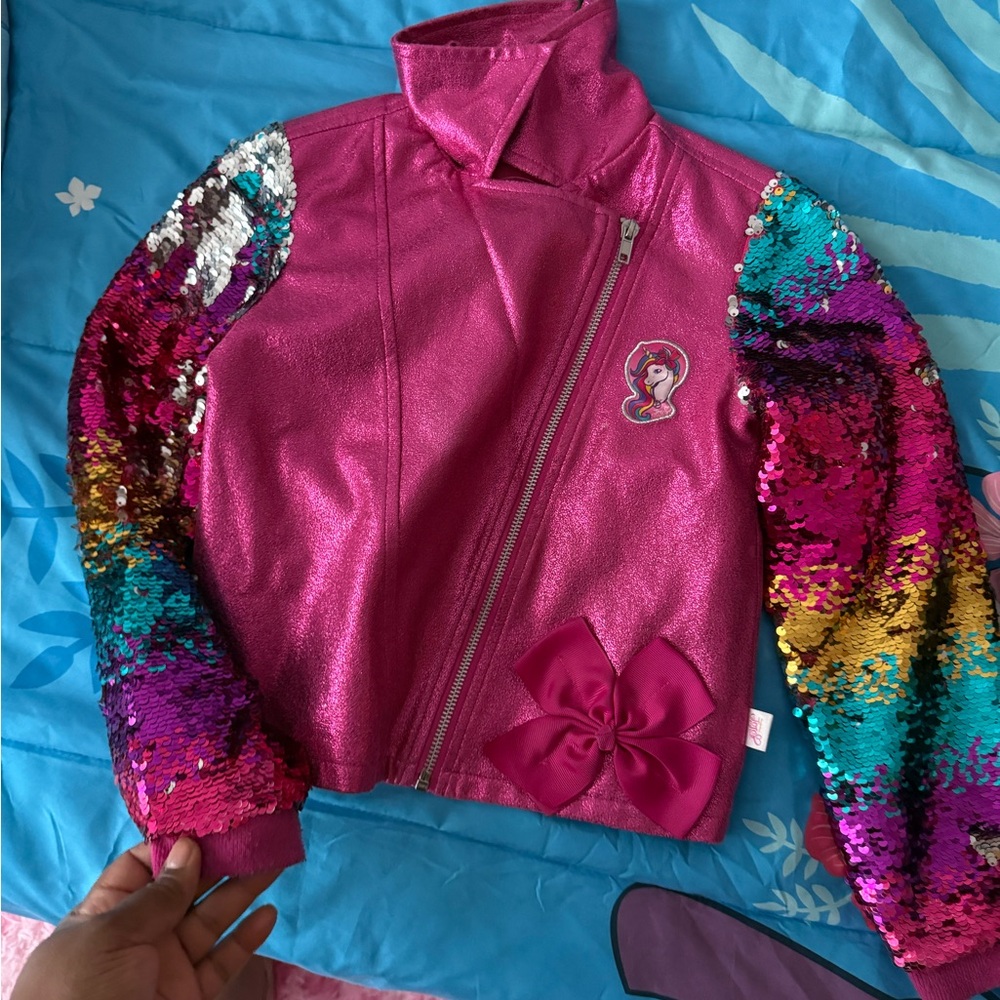 JoJo Siwa Pink Sequin Kids Jacket